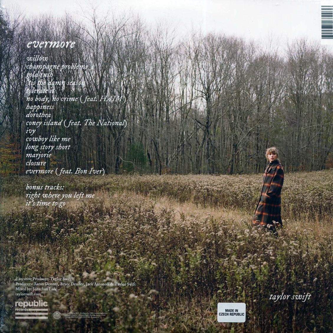 Taylor Swift - Evermore (ltd. ed.) (2xLP) (red vinyl)