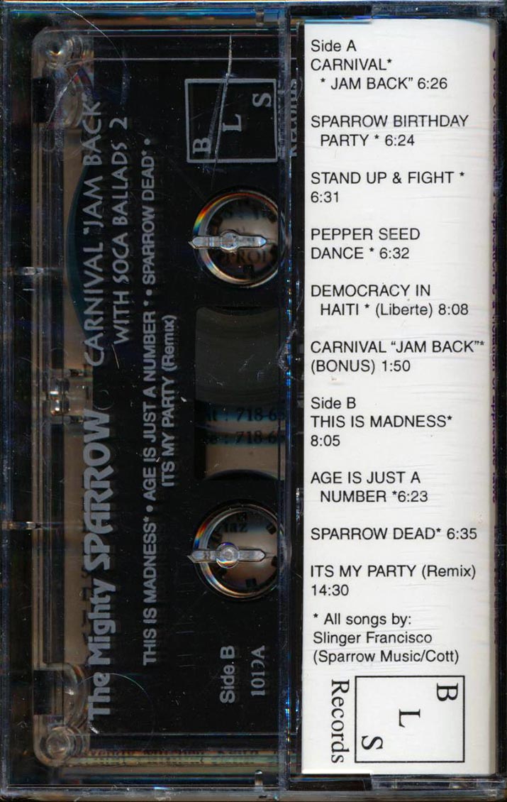 Mighty Sparrow - Carnival Jam Back With Soca Ballads 2