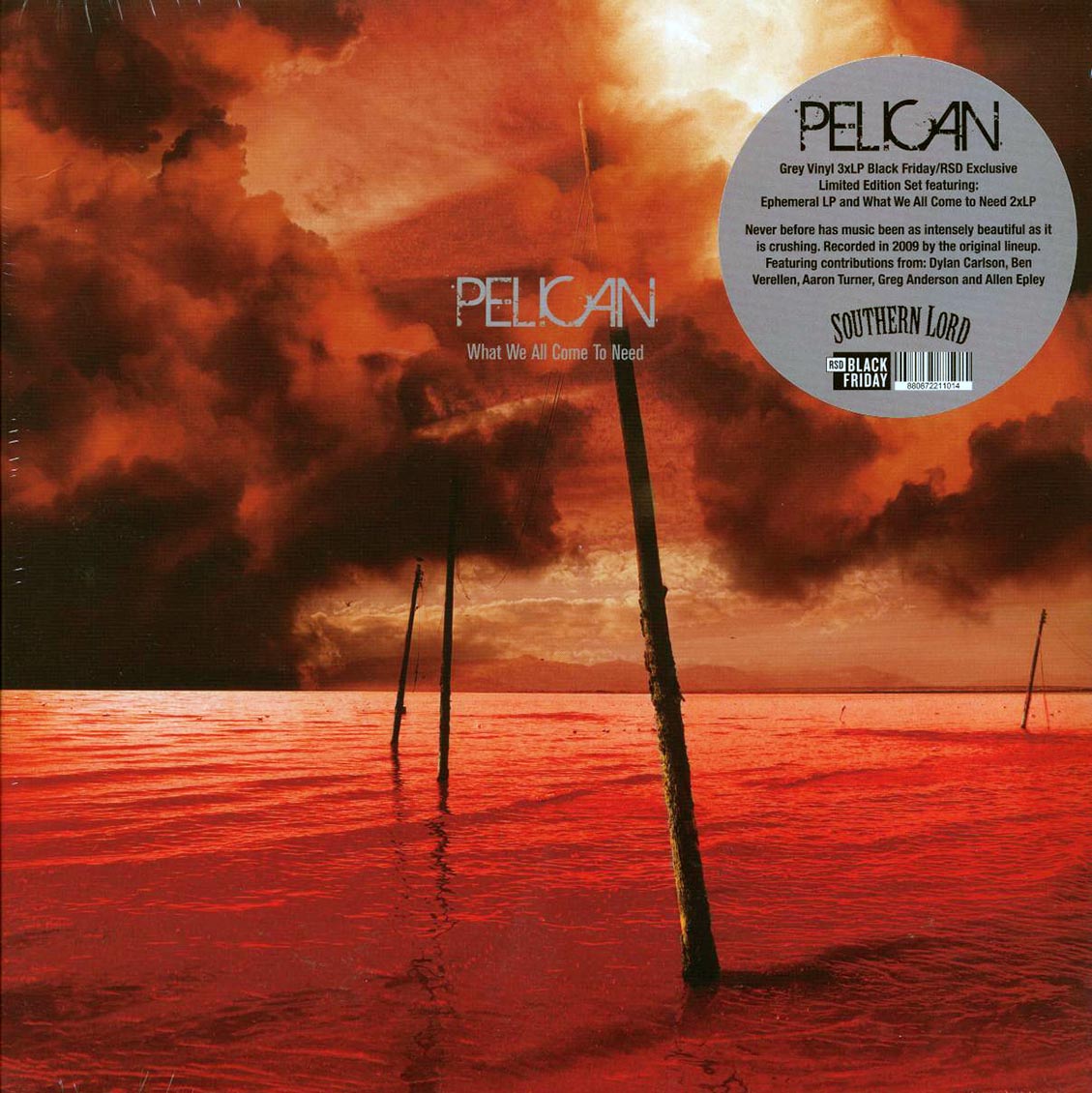 Pelican - What We All Come To Need + Ephemeral (RSD 2025) (ltd. ed.) (3xLP) (grey vinyl)