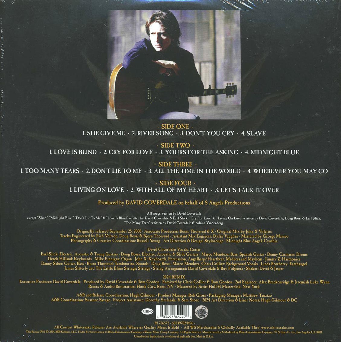Whitesnake - Into The Light (2xLP) (remixed) (remastered)