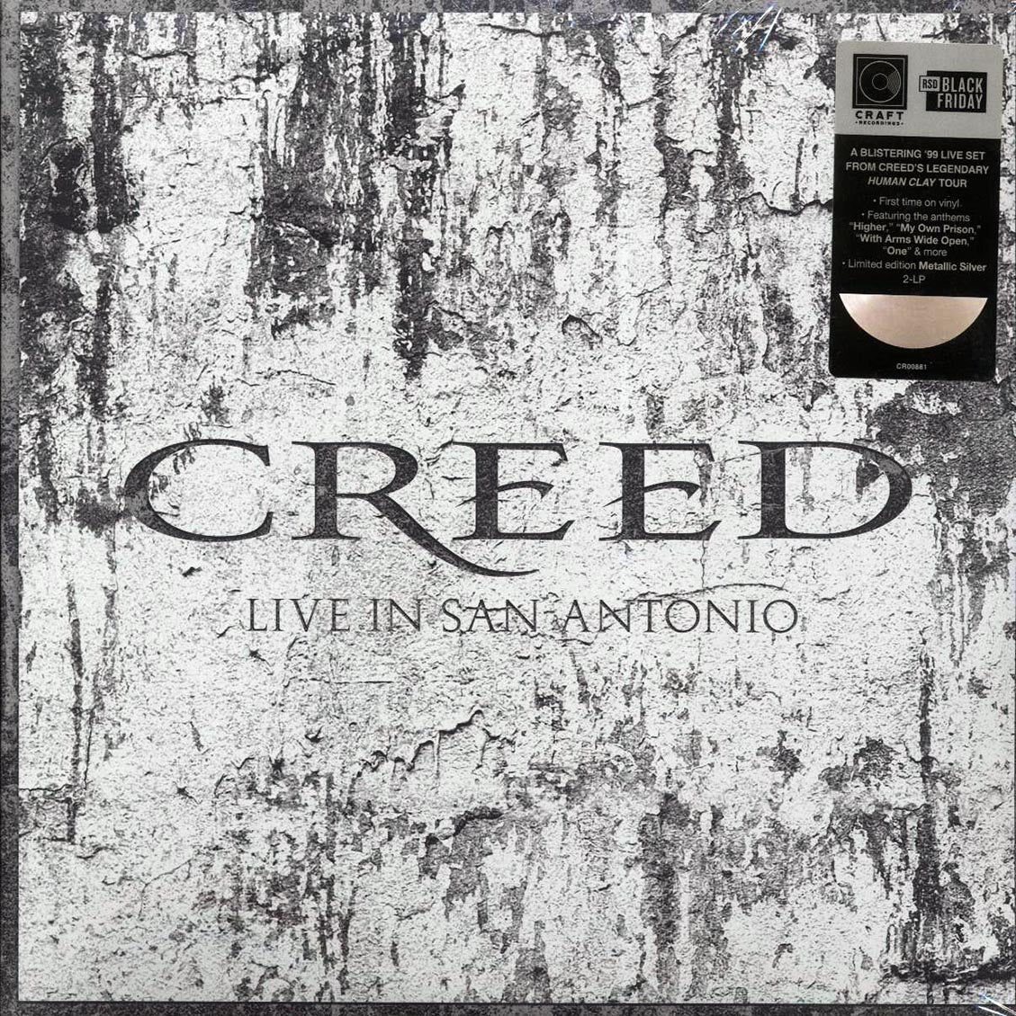 Creed - Live In San Antonio (RSD 2025) (ltd. ed.) (2xLP) (silver metallic vinyl)