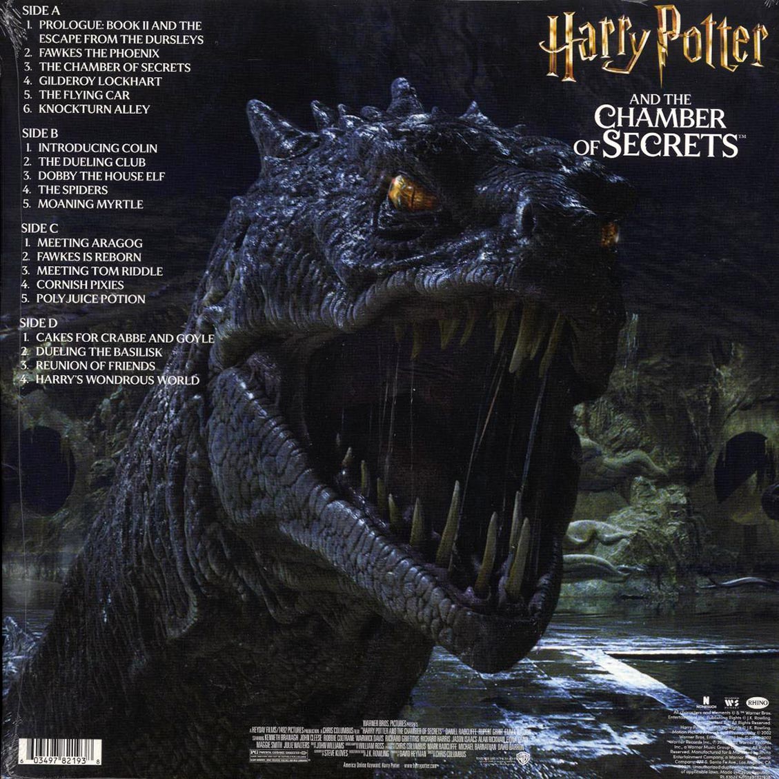 John Williams - Harry Potter And The Chamber Of Secrets: Original Motion Picture Soundtrack (2xLP)