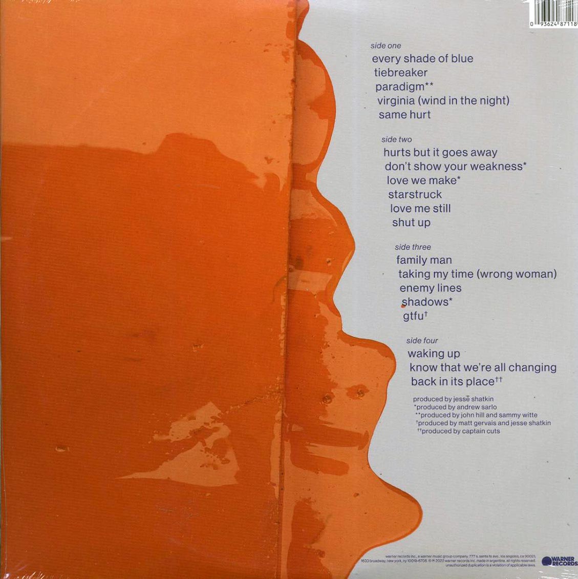 The Head And The Heart - Every Shade Of Blue (+3 bonus tracks) (ltd. ed.) (2xLP) (orange vinyl)