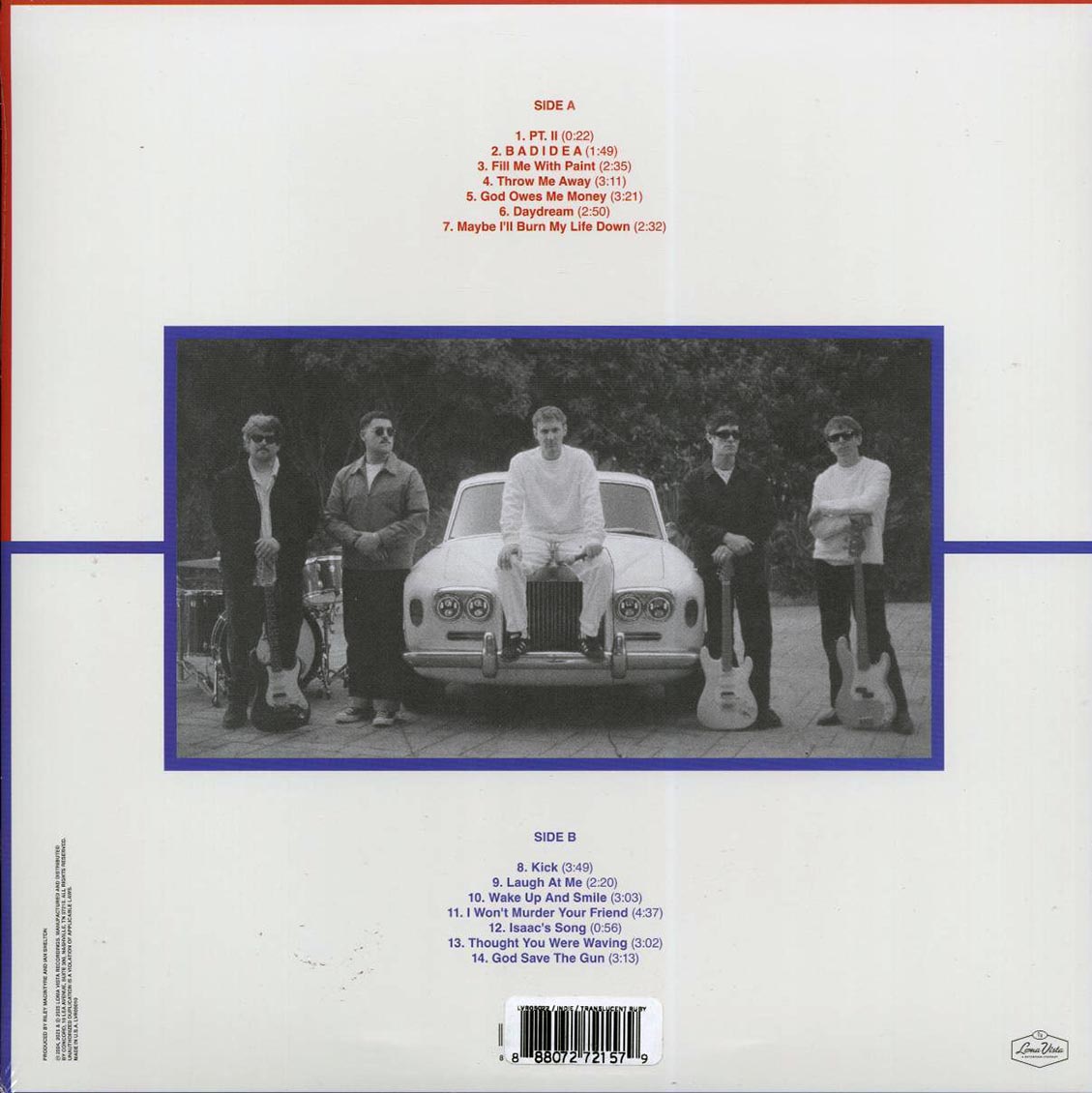 Militarie Gun - God Save The Gun (ltd. ed.) (translucent red vinyl)