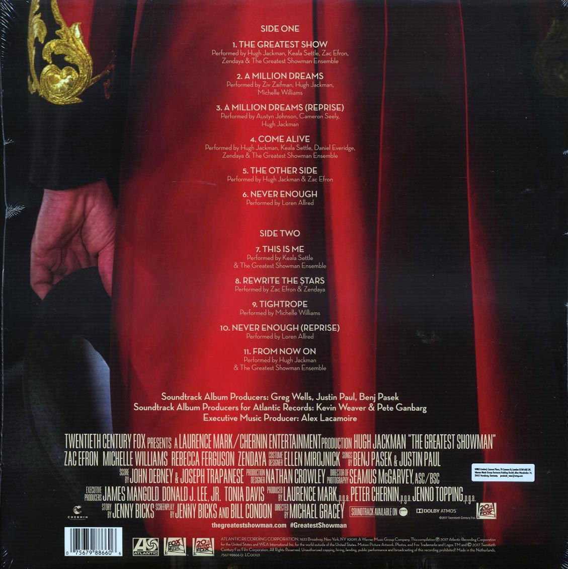 The Greatest Showman Cast, Benj Pasek & Justin Paul - The Greatest Showman: Original Motion Picture Soundtrack