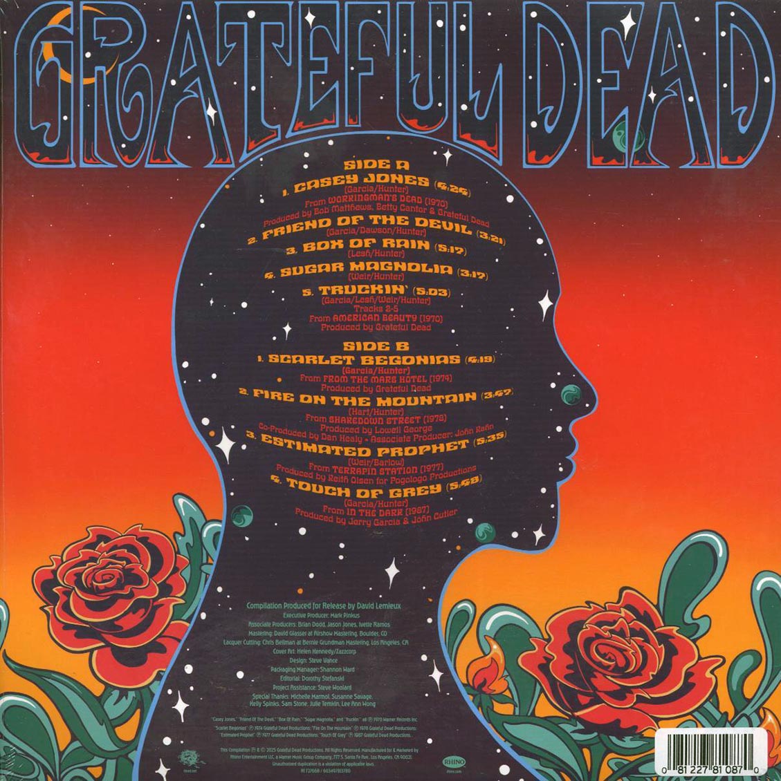 Grateful Dead - Gratest Hits (60th Anniv. Ed.) (ltd. ed.) (magenta vinyl)
