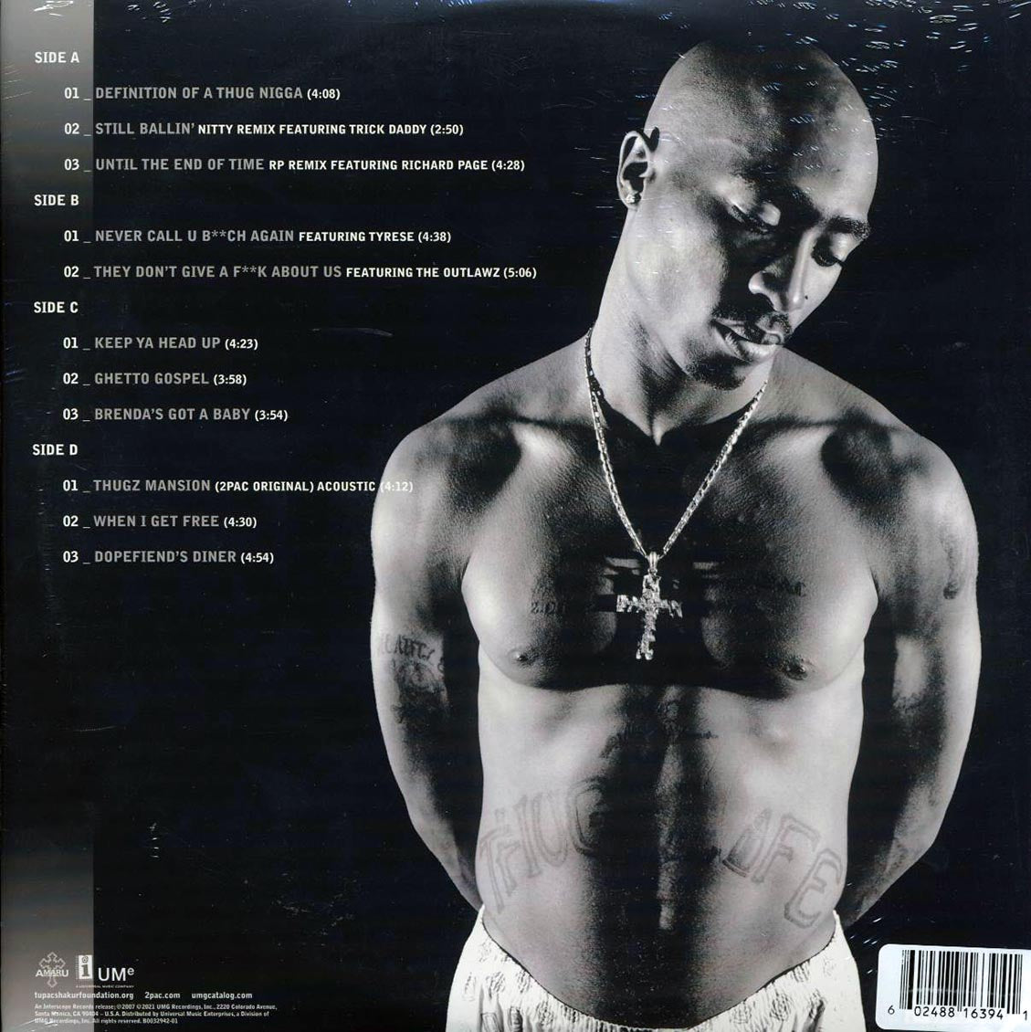 2Pac - The Best Of 2Pac Part 2: Life (ltd. ed.) (2xLP) (concrete marble vinyl)