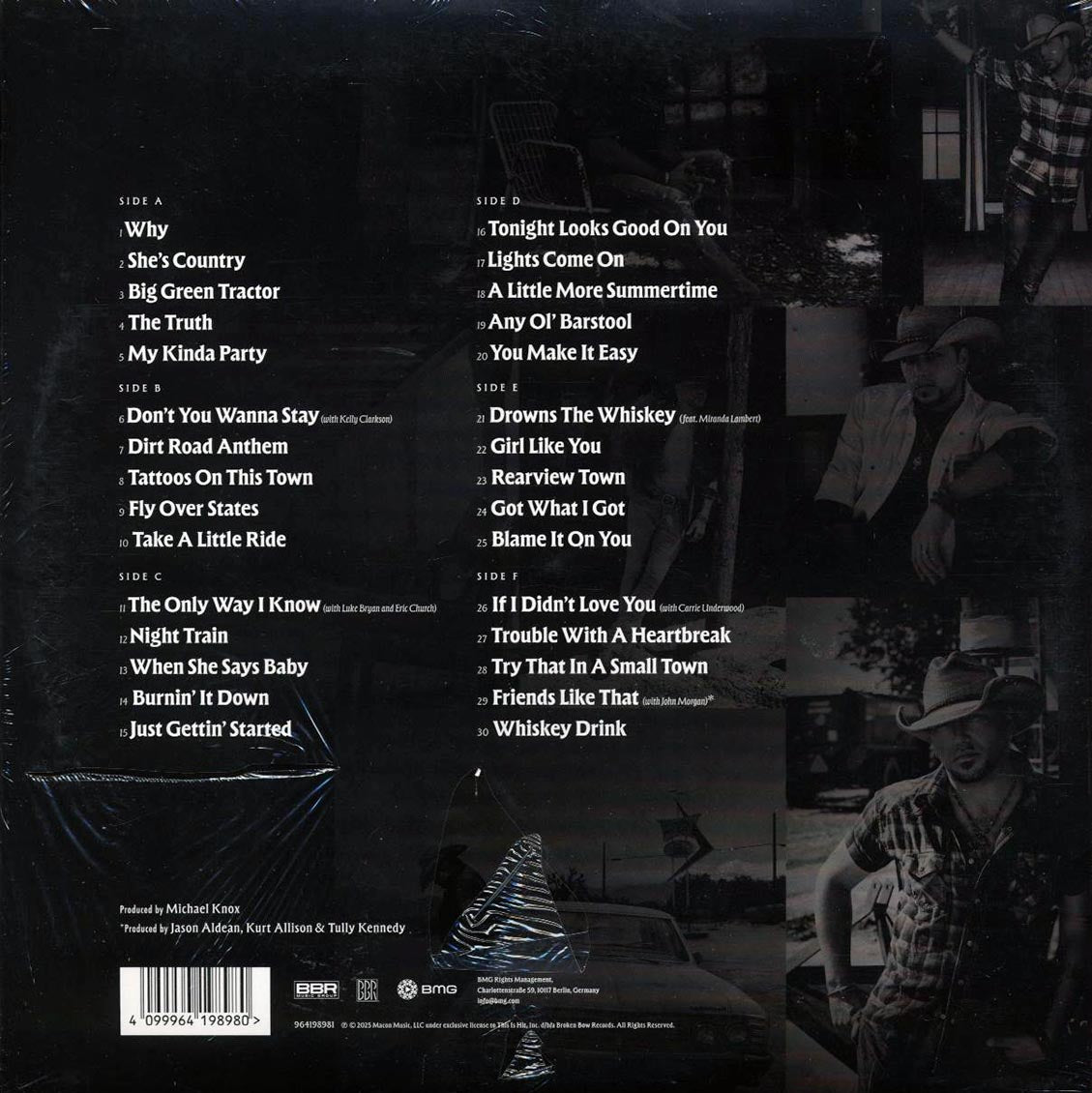 Jason Aldean - 30 Number One Hits (ltd. ed.) (2xLP) (coke bottle clear vinyl)