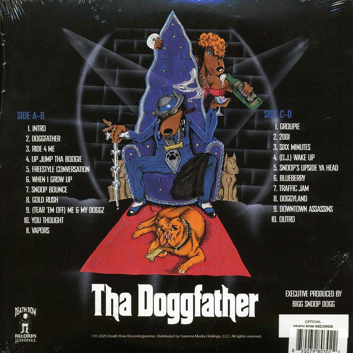 Snoop Doggy Dogg - Tha Doggfather (ltd. ed.) (2xLP) (gray/black vinyl)