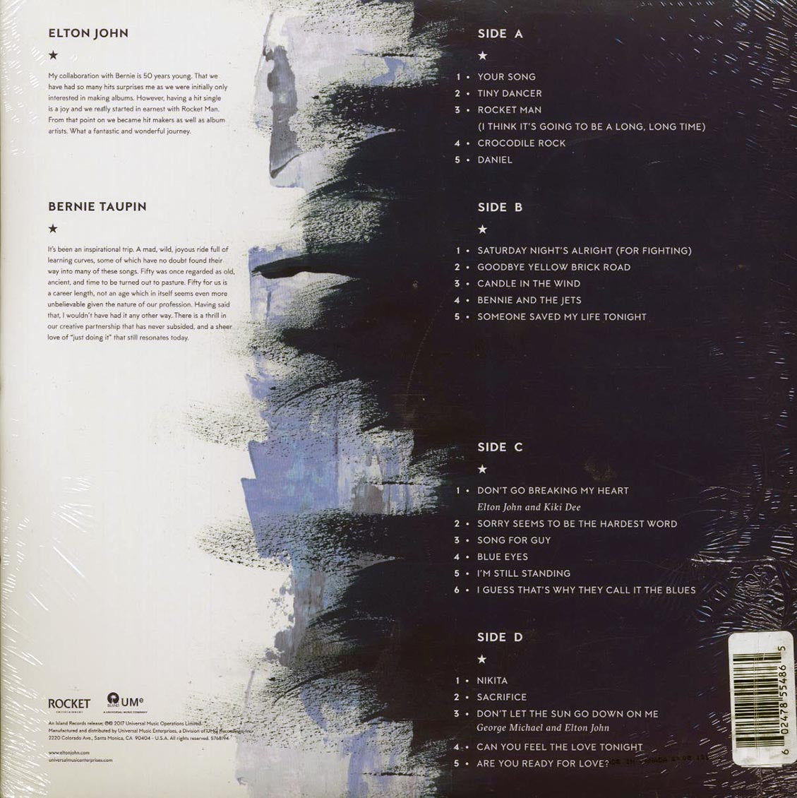 Elton John - Diamonds (ltd. ed.) (2xLP) (diamond blue vinyl)
