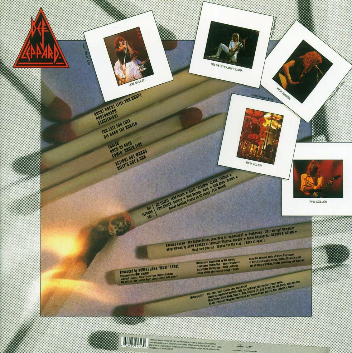 Def Leppard - Pyromania (ltd. ed.) (orange/yellow splatter vinyl)