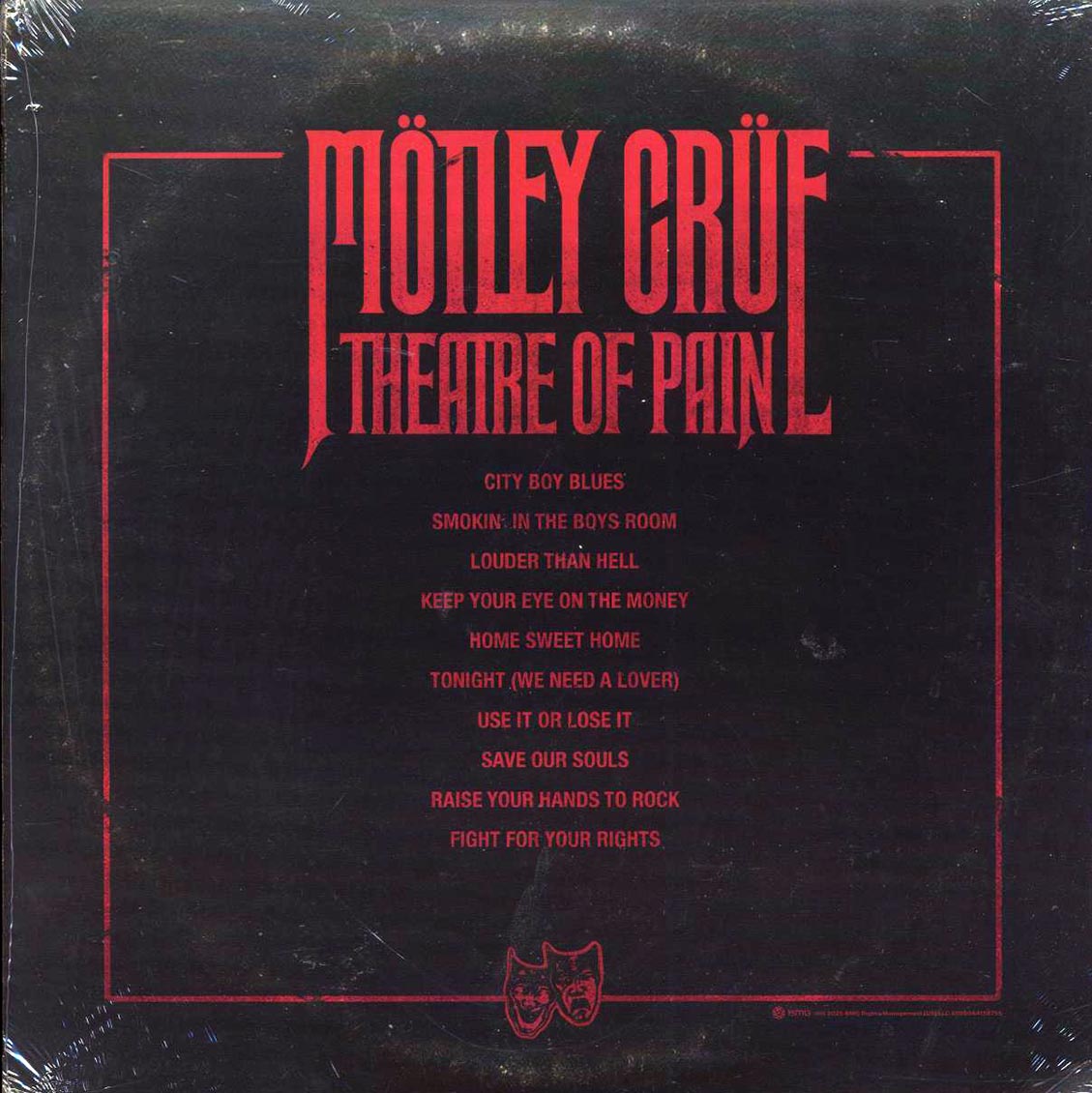 Motley Crue - Theatre Of Pain (40th Anniv. Ed.) (ltd. ed.) (red wave vinyl) (Lenticular artwork)