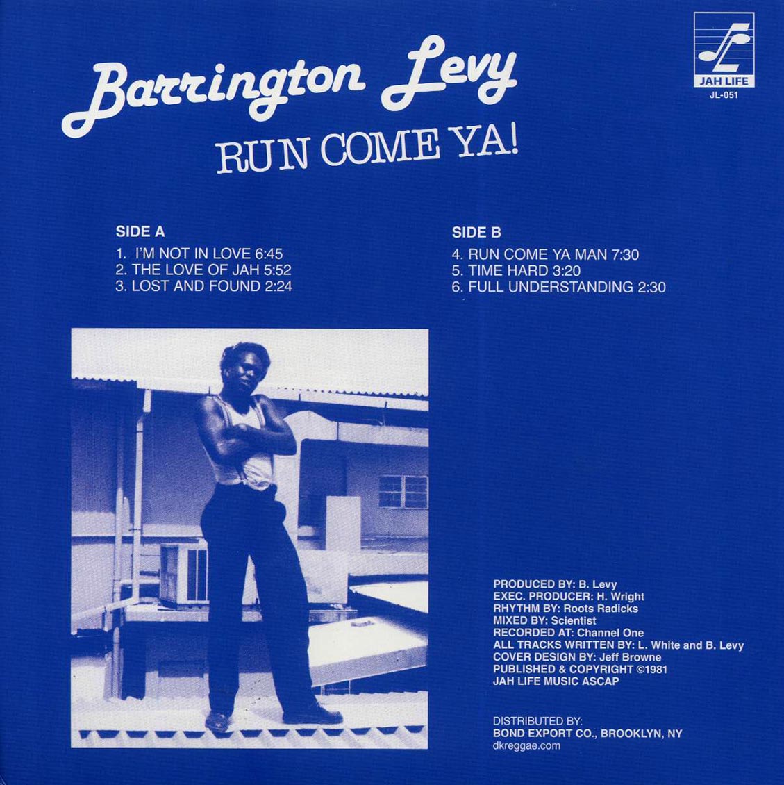 Barrington Levy - Run Come Ya