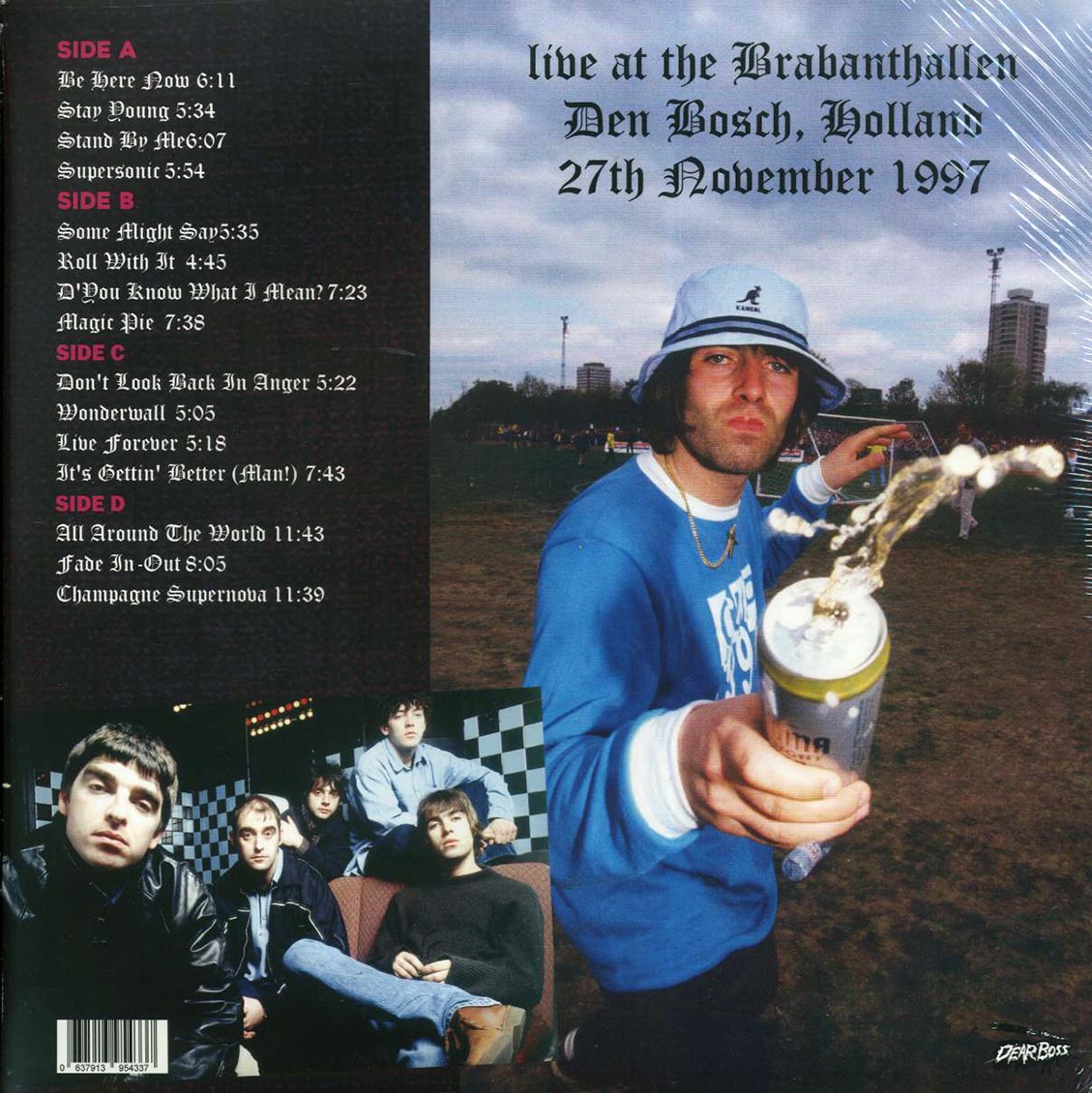 Oasis - Destroyer: Live At The Brabanthallen Den Bosch, Holland 27th November 1997 (ltd. 300 copies made) (2xLP) (pink marbled vinyl)