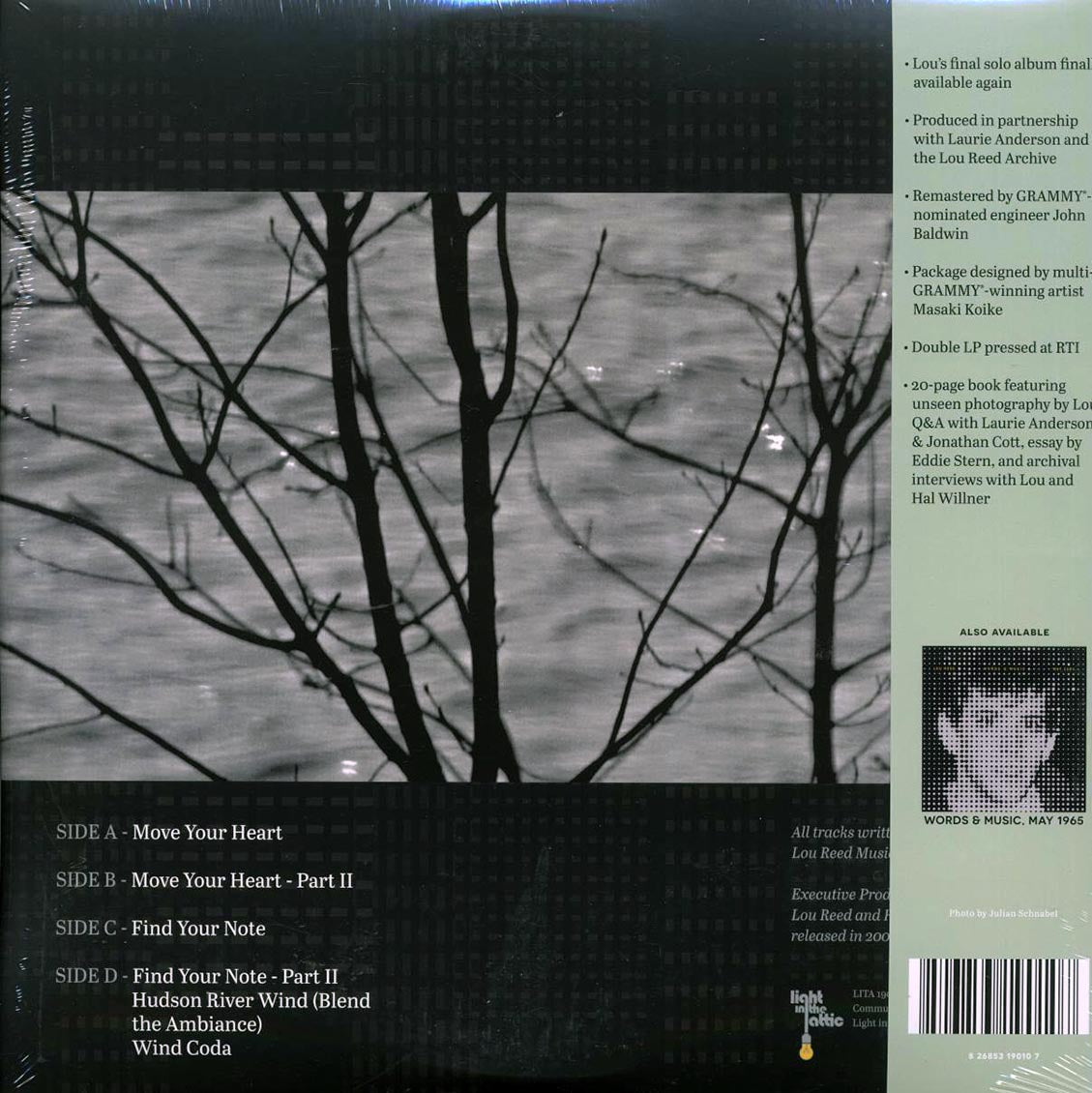 Lou Reed - Hudson River Wind Meditations (2xLP) (RTI press)