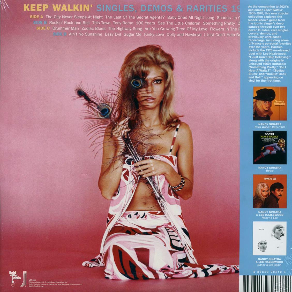 Nancy Sinatra - Keep Walkin': Singles, Demos & Rarities 1965-1978 (2xLP) (yellow vinyl) (RTI press)