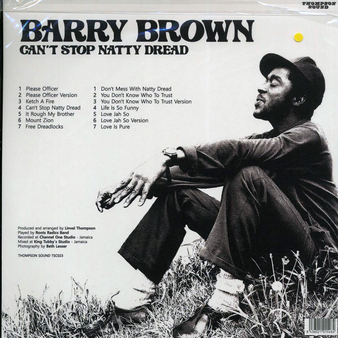 Barry Brown - Can't Stop Natty Dread