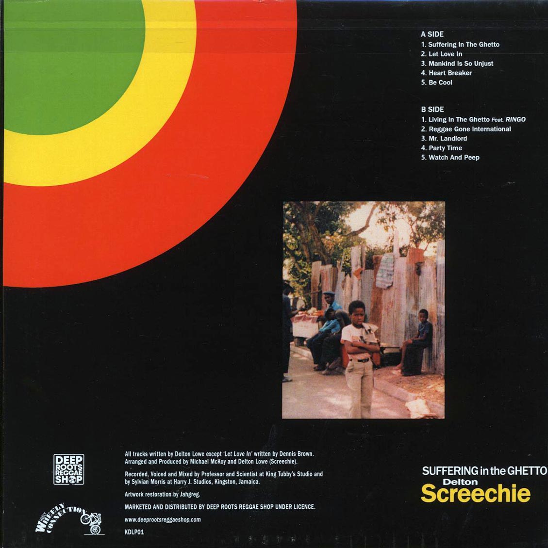 Delton Screechie - Suffering In The Ghetto