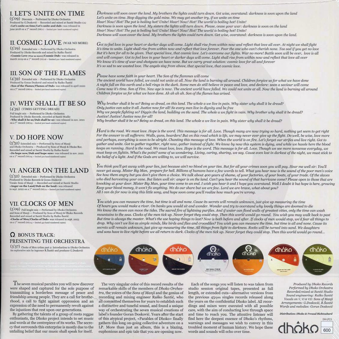 Dhoko - Parables of Dhoko
