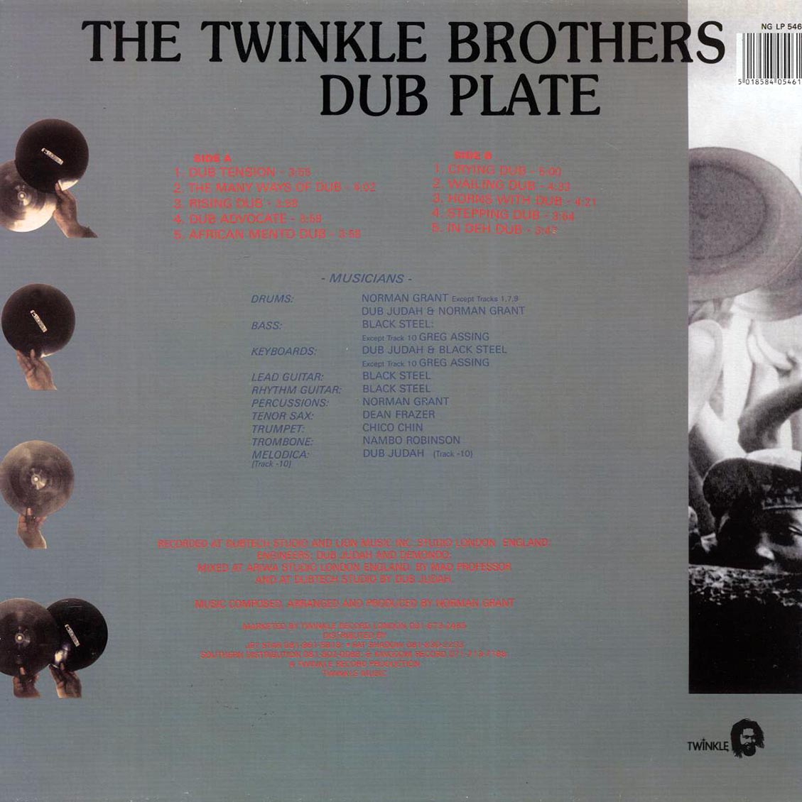 Twinkle Brothers - Dub Plate