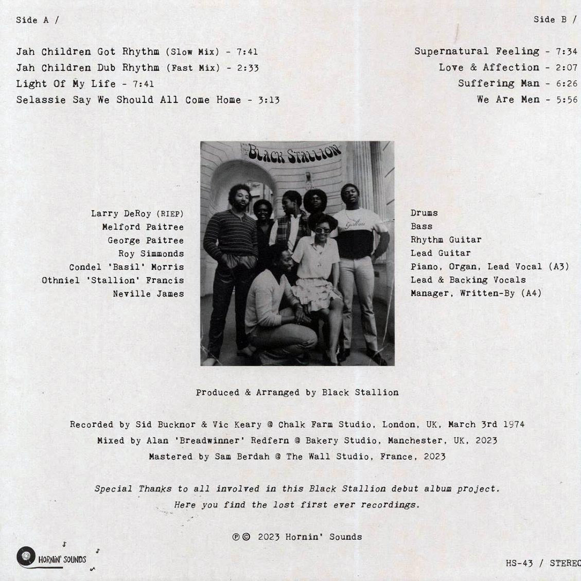 Black Stallion - We Are Men