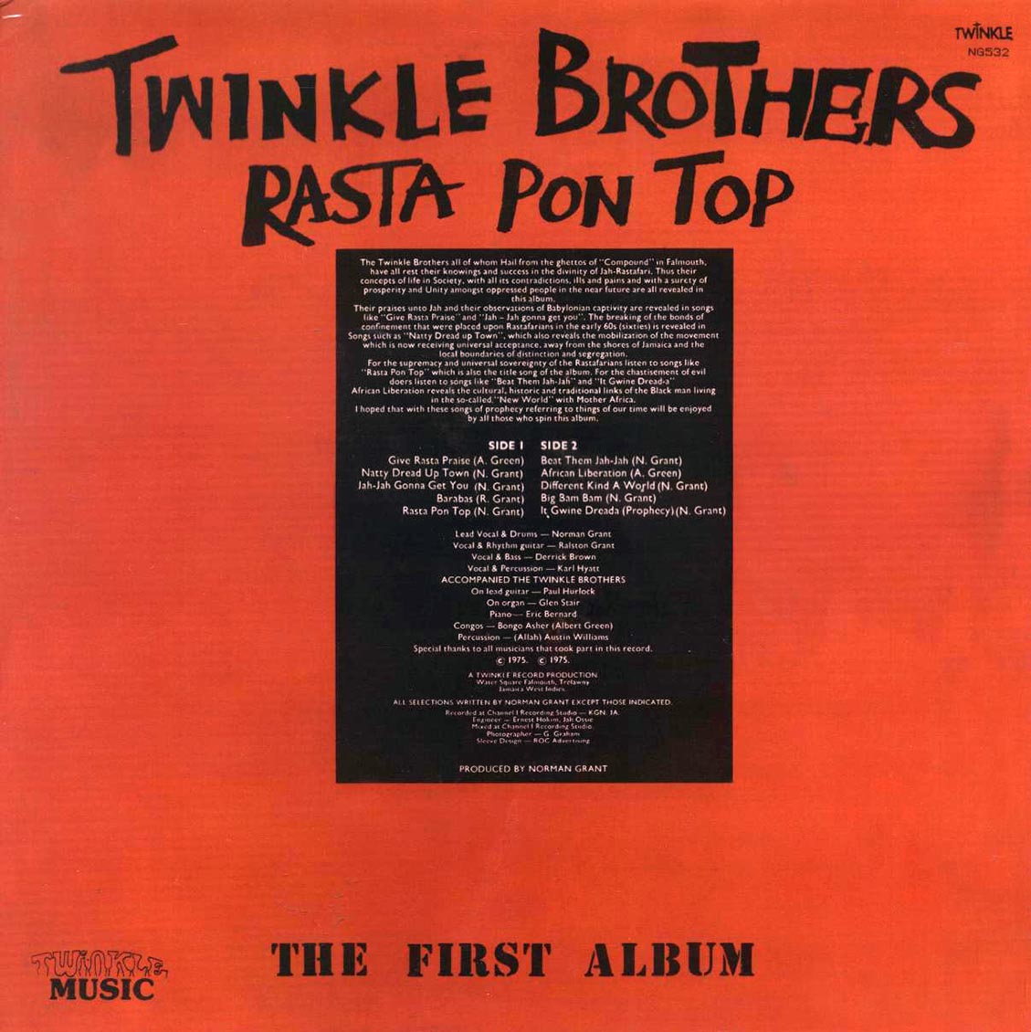 Twinkle Brothers - Rasta Pon Top: The First Album