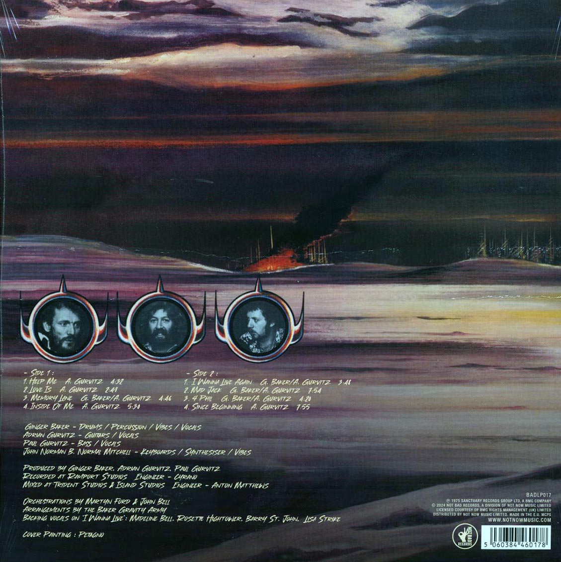 Baker Gurvitz Army - Baker Gurvitz Army (180g)