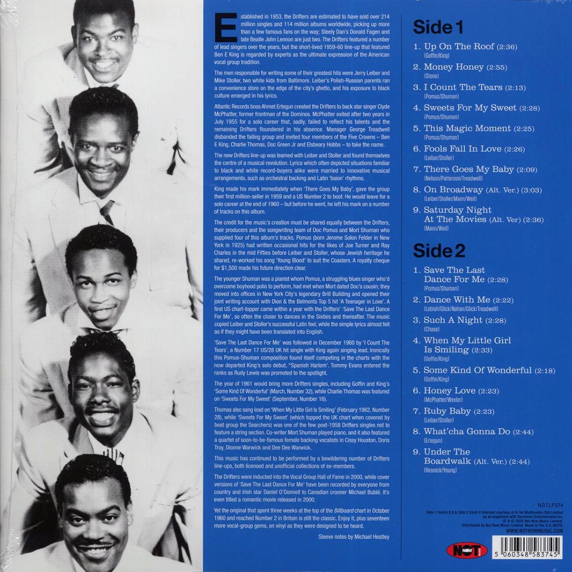 The Drifters - Greatest Hits (180g) (white vinyl)