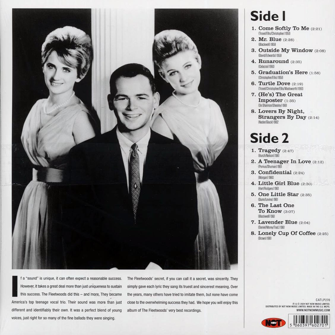The Fleetwoods - The Very Best Of The Fleetwoods (180g)