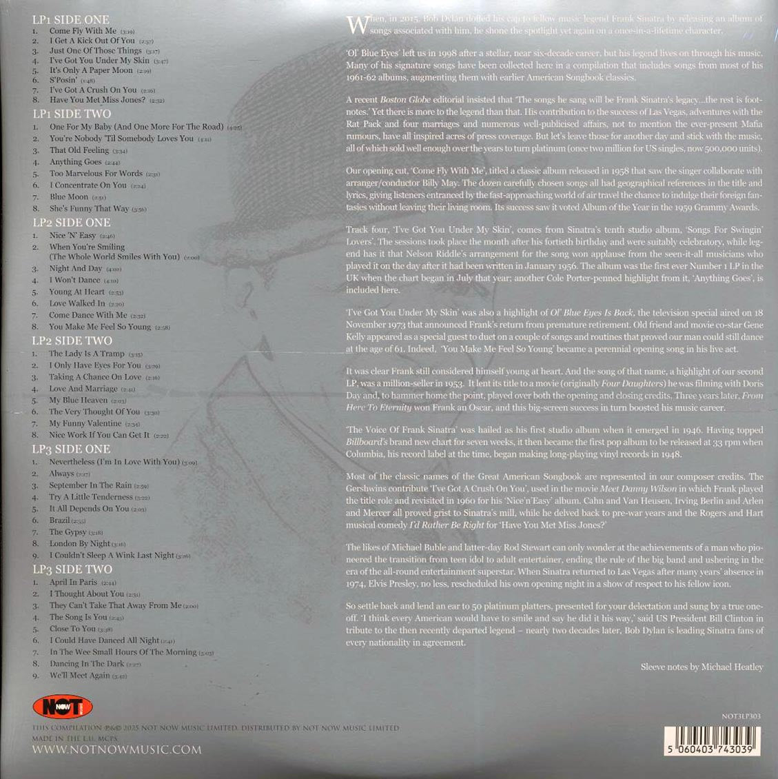 Frank Sinatra - The Platinum Collection (50 tracks) (3xLP) (silver vinyl)