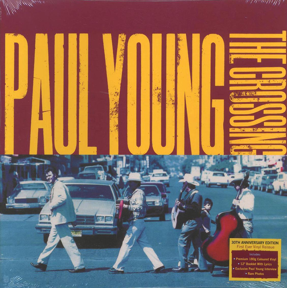 Paul Young - The Crossing (30th Anniv. Ed.) (180g) (turquoise vinyl)