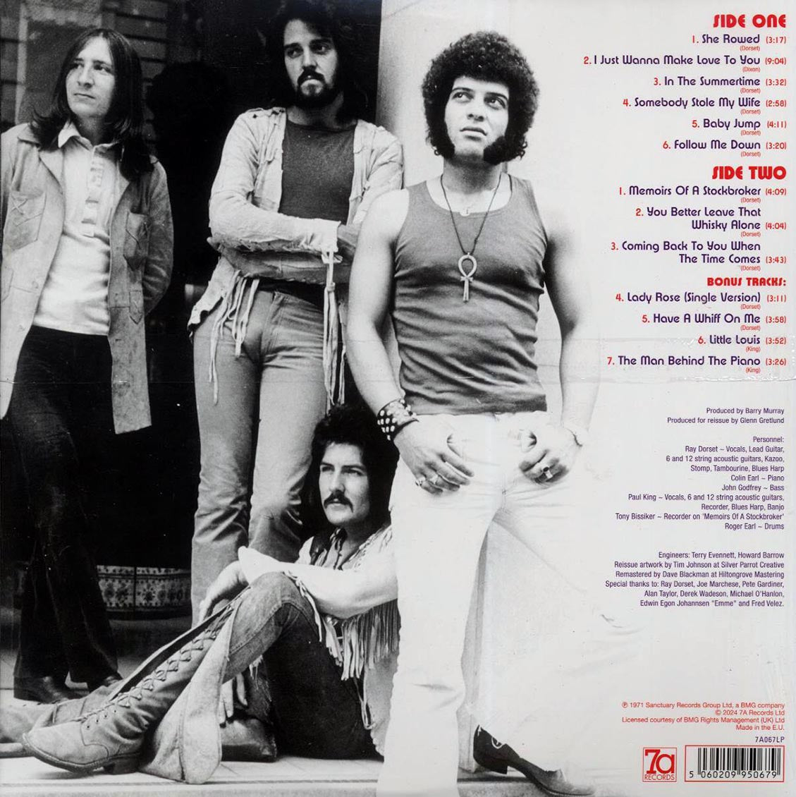 Mungo Jerry - Electronically Tested (+4 bonus tracks) (red vinyl) (deluxe edition) (remastered)