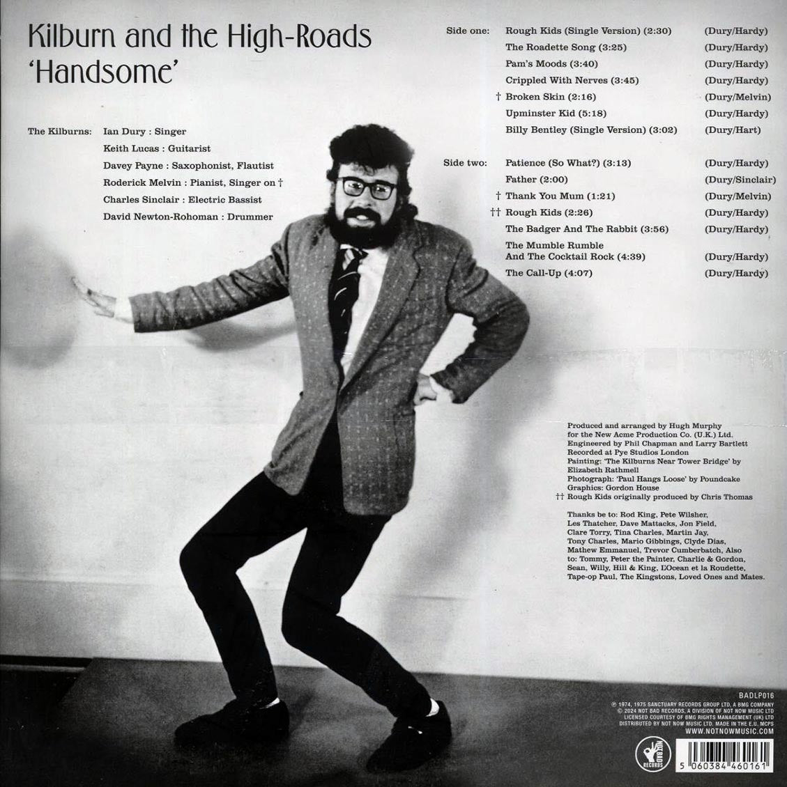 Kilburn And The High-Roads - Handsome (180g) (turquoise vinyl)