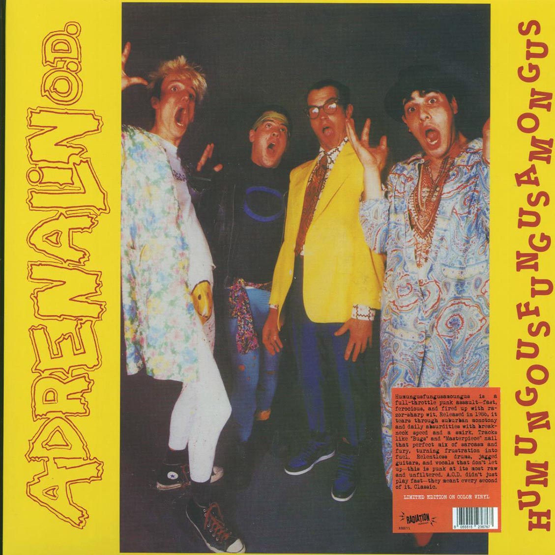 Adrenalin OD - Humungousfungusamongus (ltd. ed.) (red vinyl)