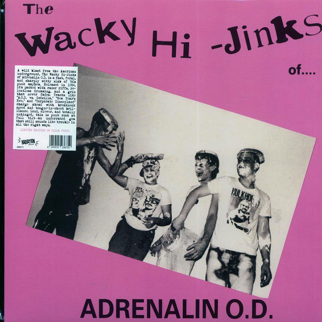 Adrenalin OD - The Wacky Hi-Jinks Of Adrenalin OD (ltd. ed.) (pink vinyl)