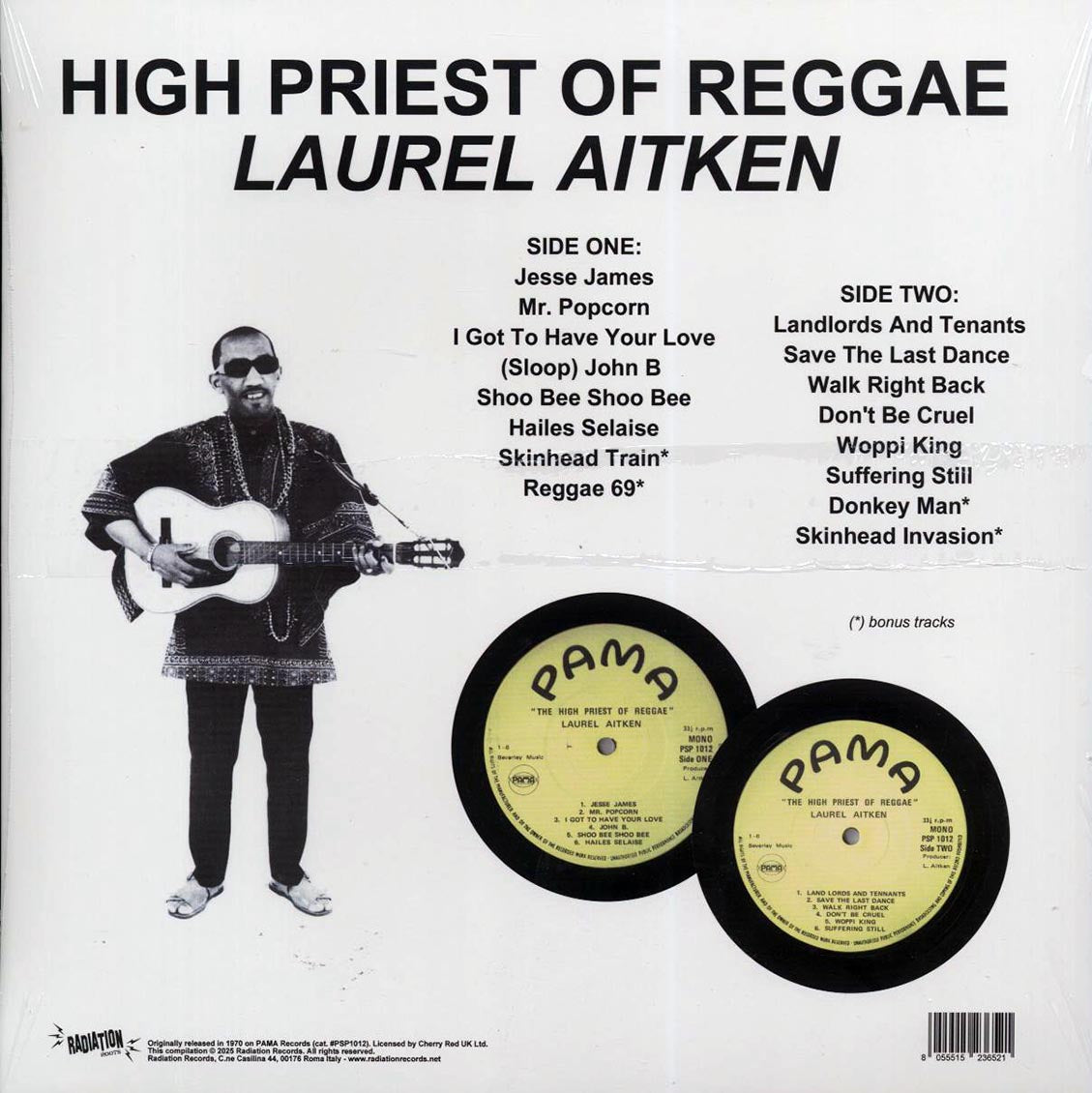 Laurel Aitken - The High Priest Of Reggae (+4 bonus tracks)