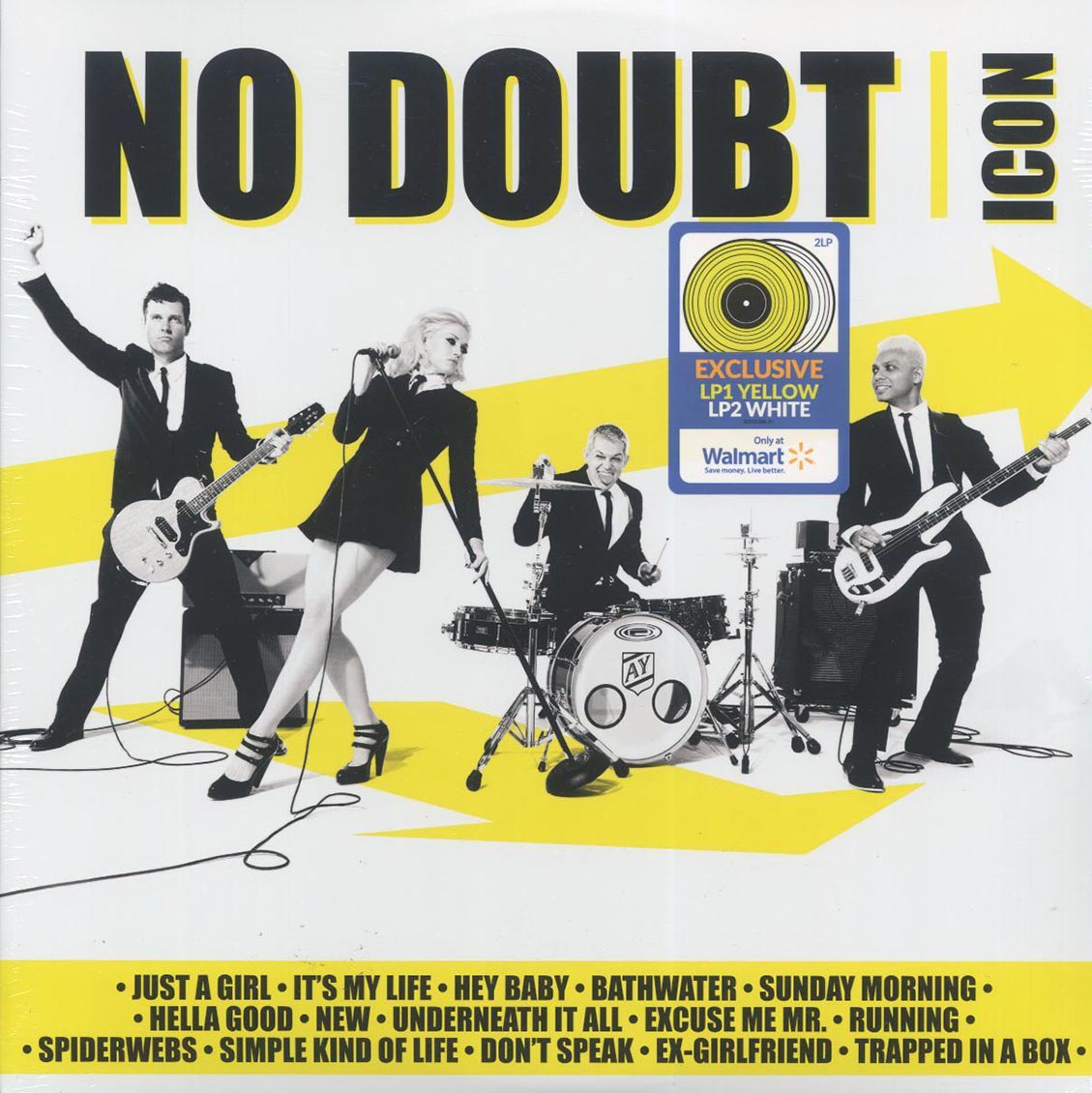 No Doubt - Icon (ltd. ed.) (2xLP) (yellow/white vinyl)