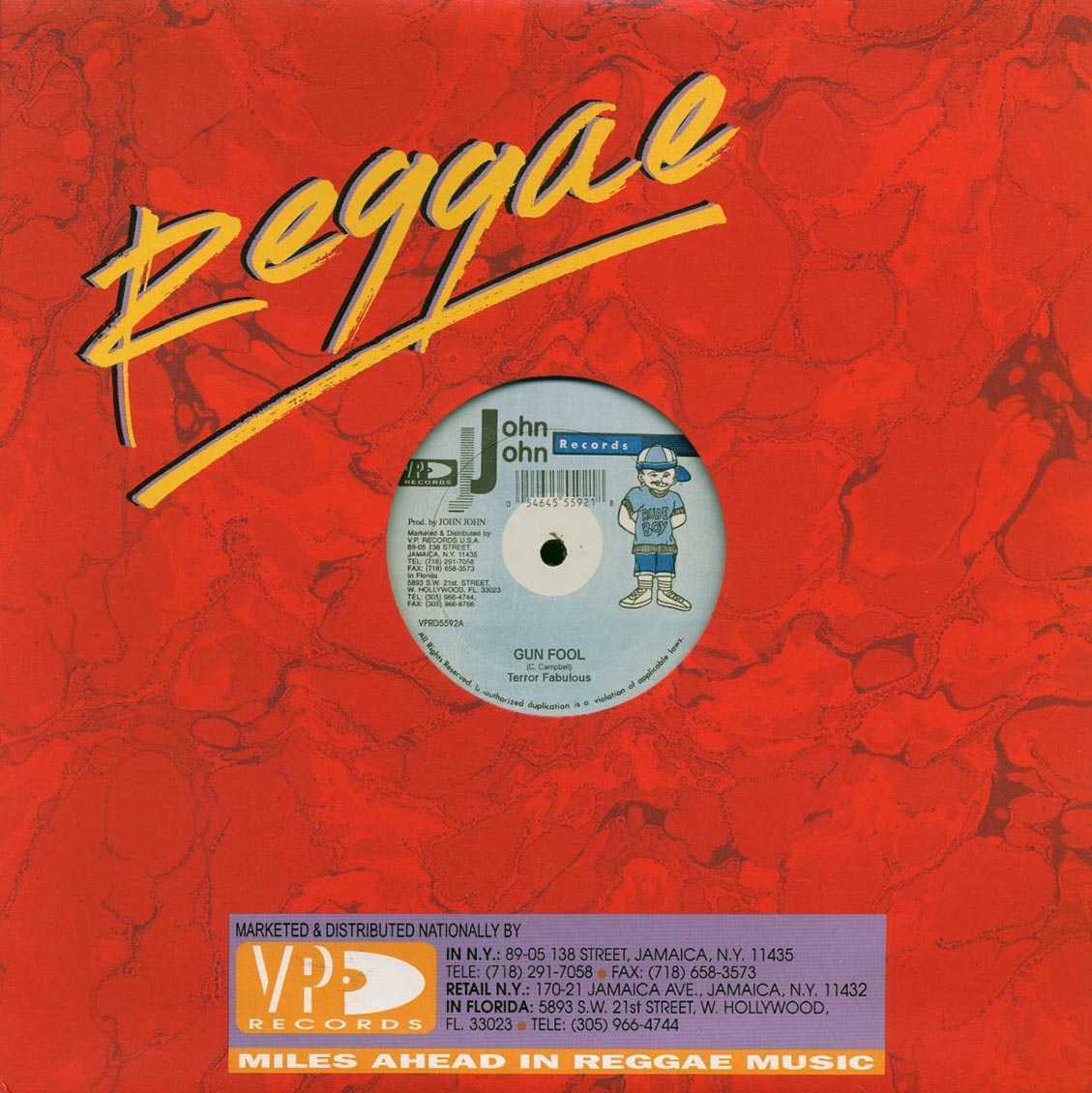 Terror Fabulous - Gun Fool  /  Buccaneer - Romeo (rhythm: "Peenie Peenie AKA Lonesome Side")
