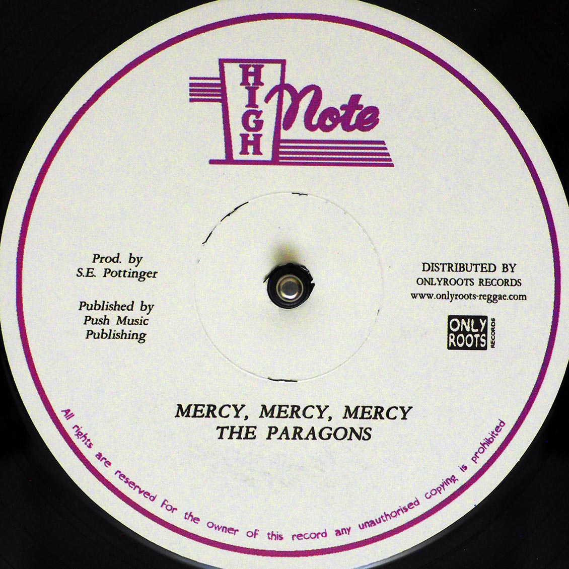 The Paragons, Jah Stone, Tommy McCook & The Supersonics - Riding High  (Extended MIx) /  The Paragons - Mercy, Mercy, Mercy (Extended MIx) (rhythm: "Riding High")