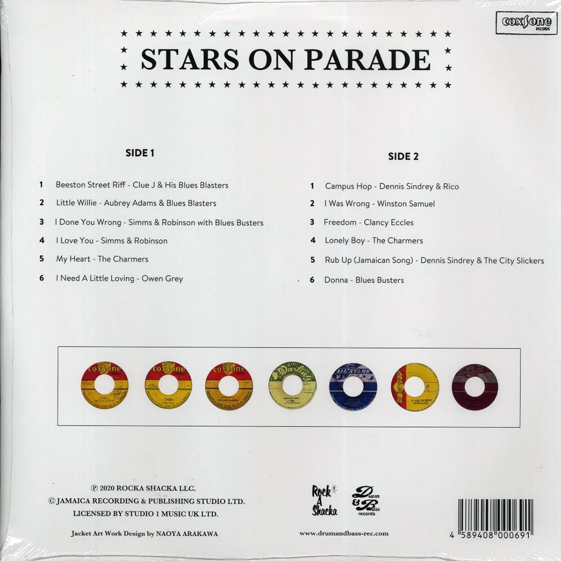 Clancy Eccles, The Charmers, Clue J & His Blues Blasters, Etc. - Stars On Parade (Japan press)