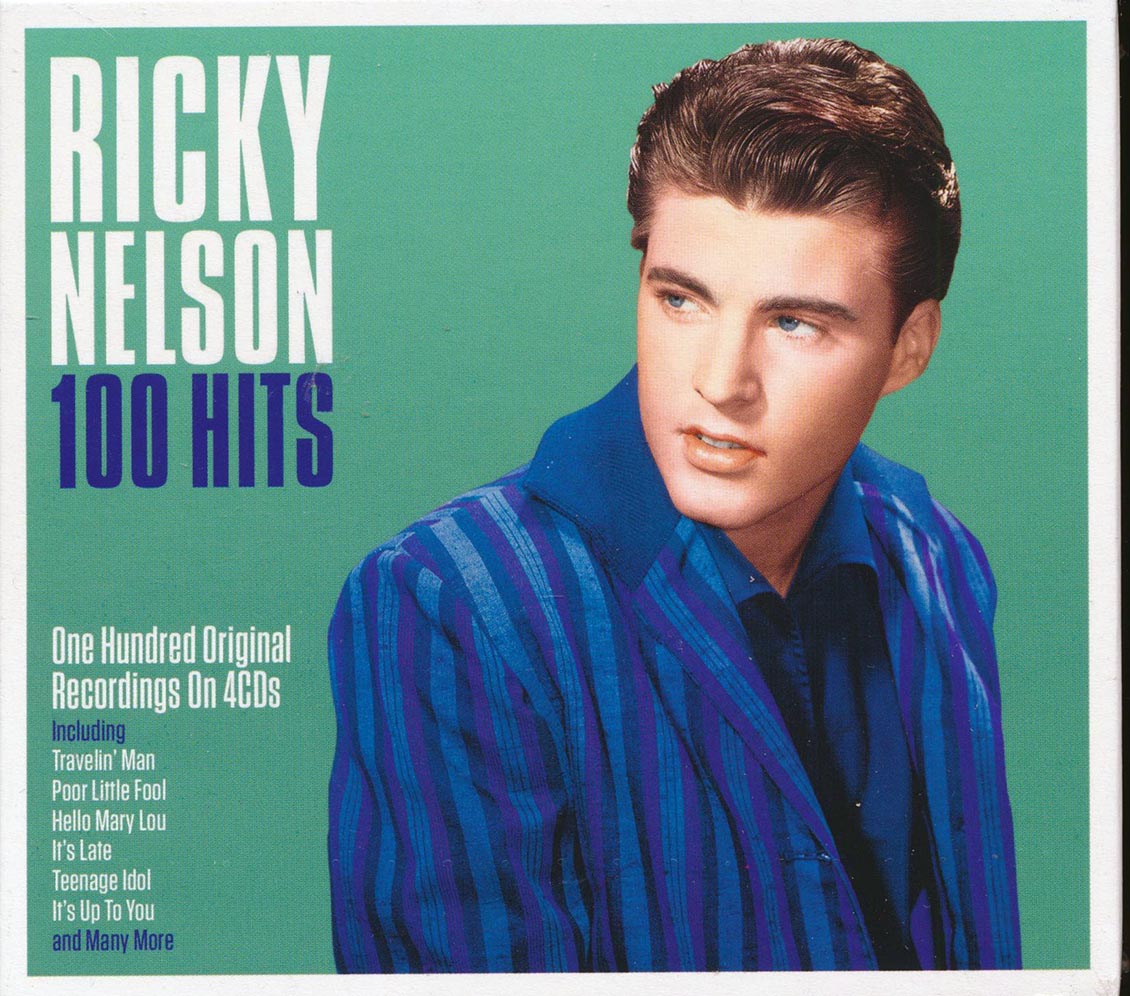 Ricky Nelson - 100 Hits (100 tracks) (4xCD) (deluxe 4-fold digipak)