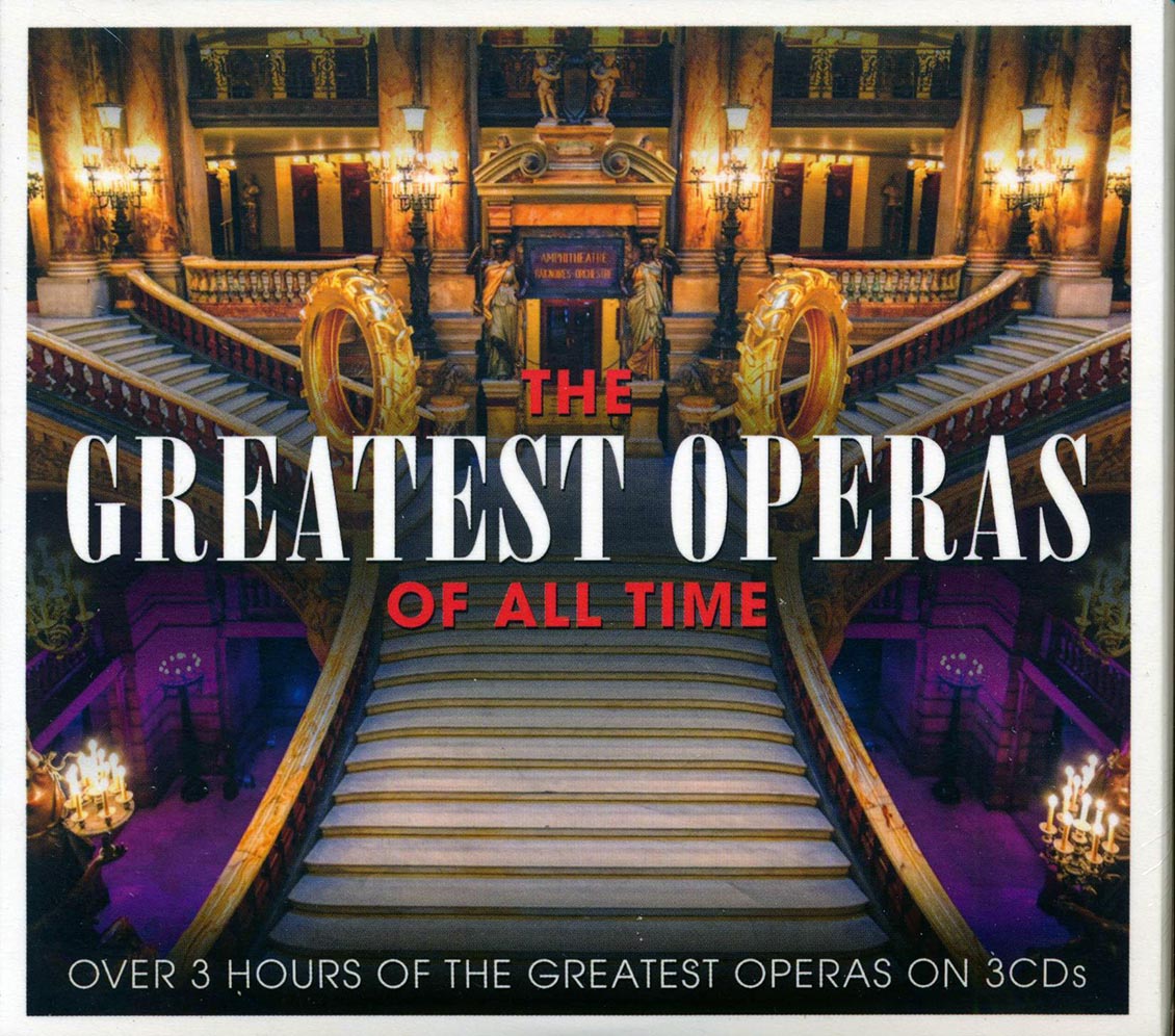 Various - The Greatest Operas Of All Time (60 tracks) (3xCD) (deluxe 4-fold digipak)