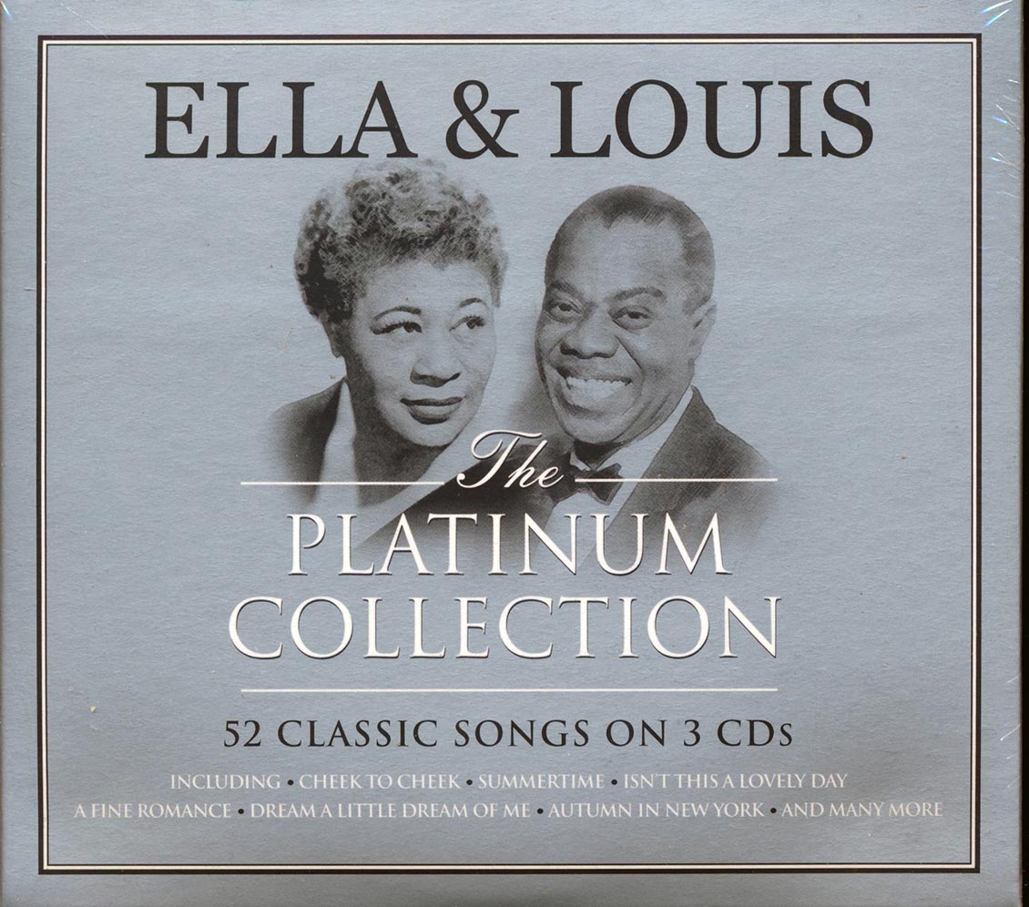 Ella Fitzgerald, Louis Armstrong - The Platinum Collection (52 tracks) (3xCD) (deluxe 4-fold digipak)