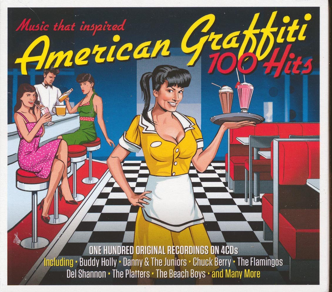 Buddy Holly, Chuck Berry, The Flamingoes, Del Shannon, The Beach Boys, Etc. - American Graffiti: 100 Hits