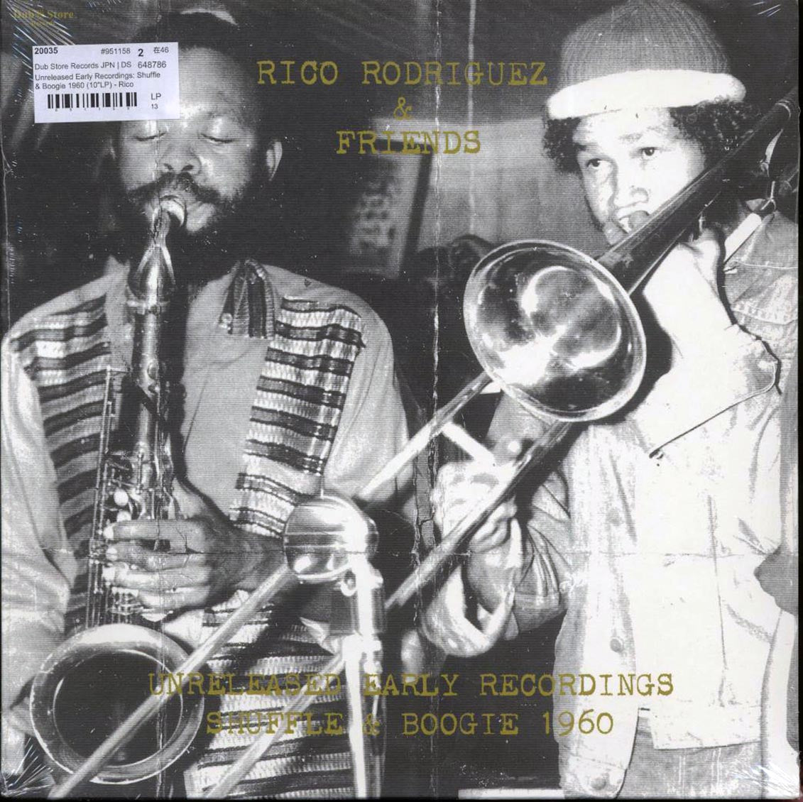 Rico Rodriguez, Hortense Ellis, Federal Singers, Herman Hersang - Unreleased Early Recordings: Shuffle Boogie 1960 (Japan press)