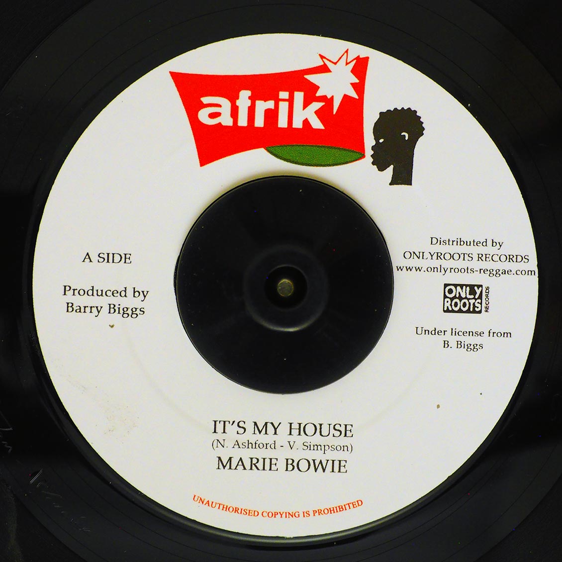 Marie Bowie - It's My House  /  House In Dub
