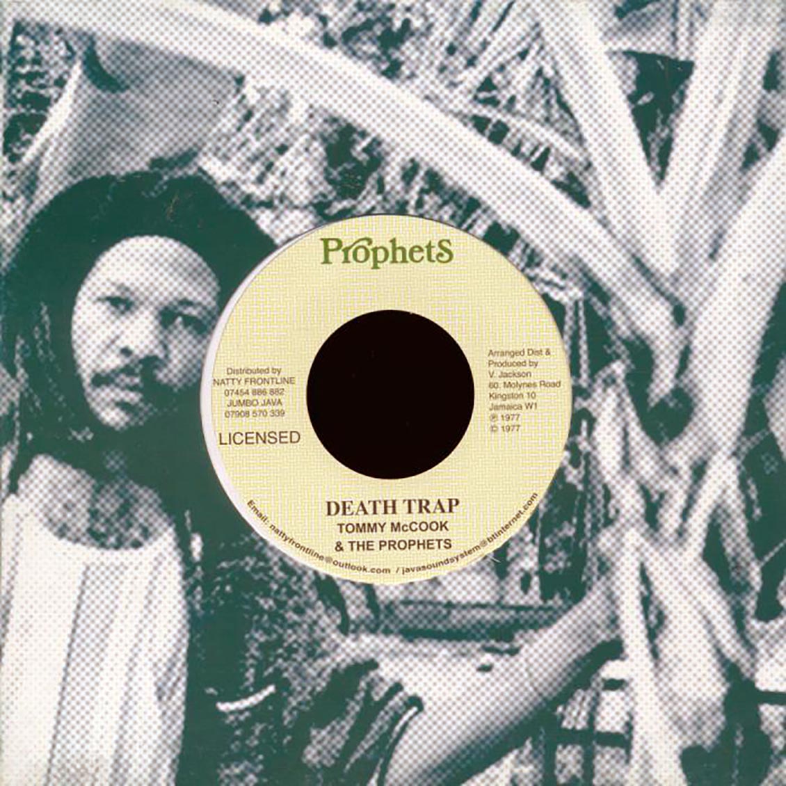 Tommy McCook & The Prophets - Death Trap  /  Tommy McCook & The Prophets - Living Style