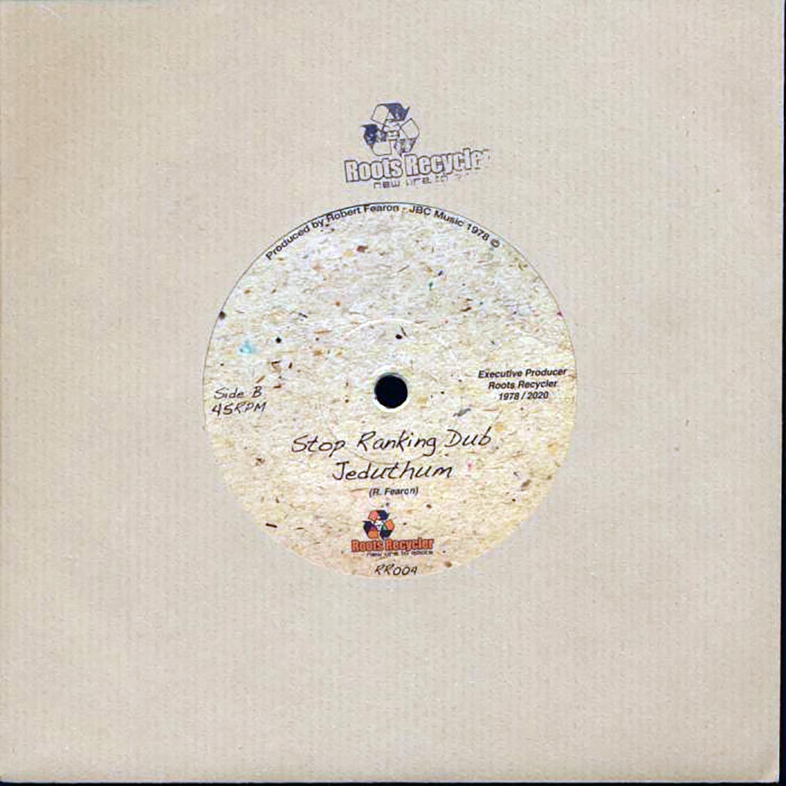 Jeduthum - When You Gonna Stop  /  Jeduthum - Stop Ranking Dub