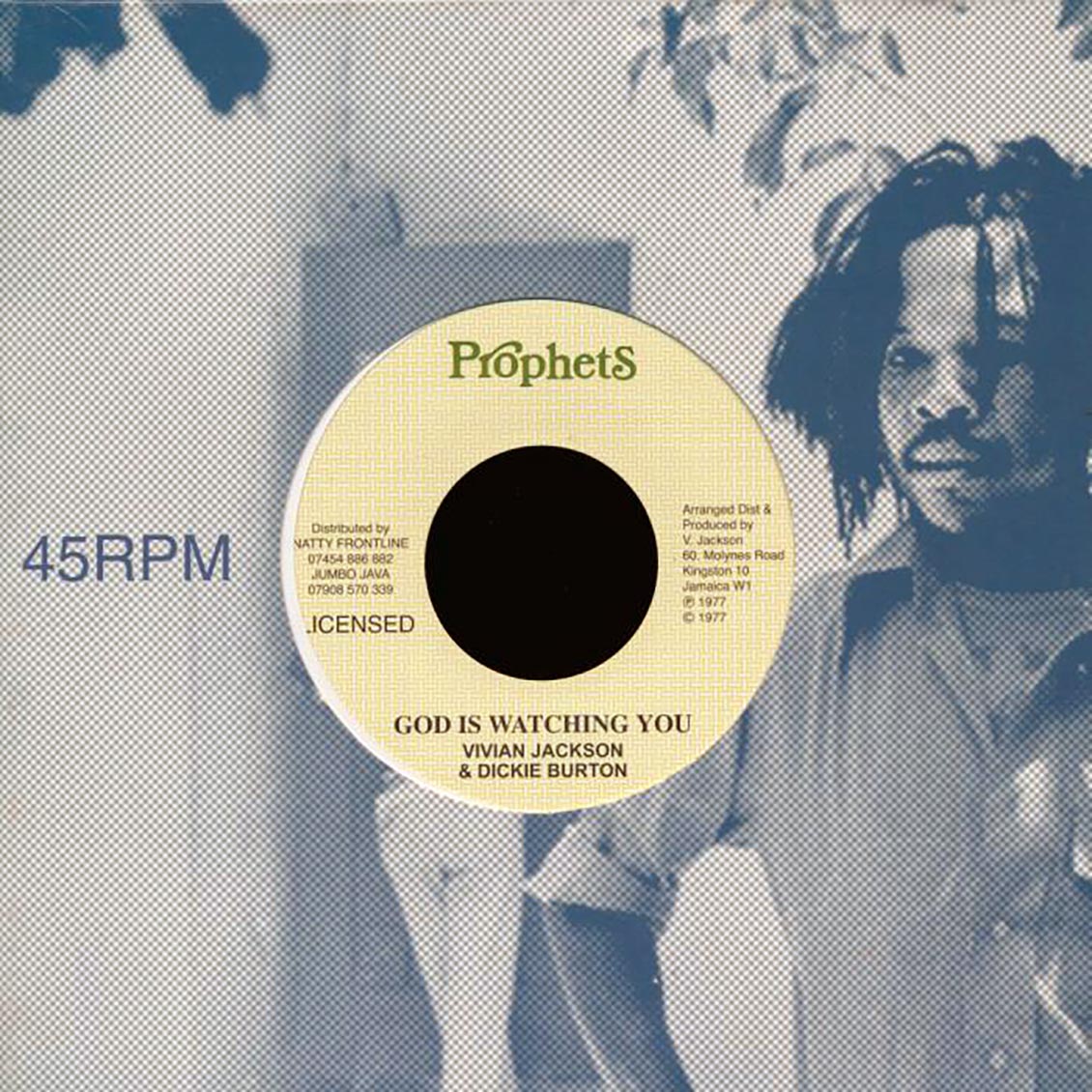 Yabby U, Dicky Burton - God Is Watching You  /  King Tubby Mix