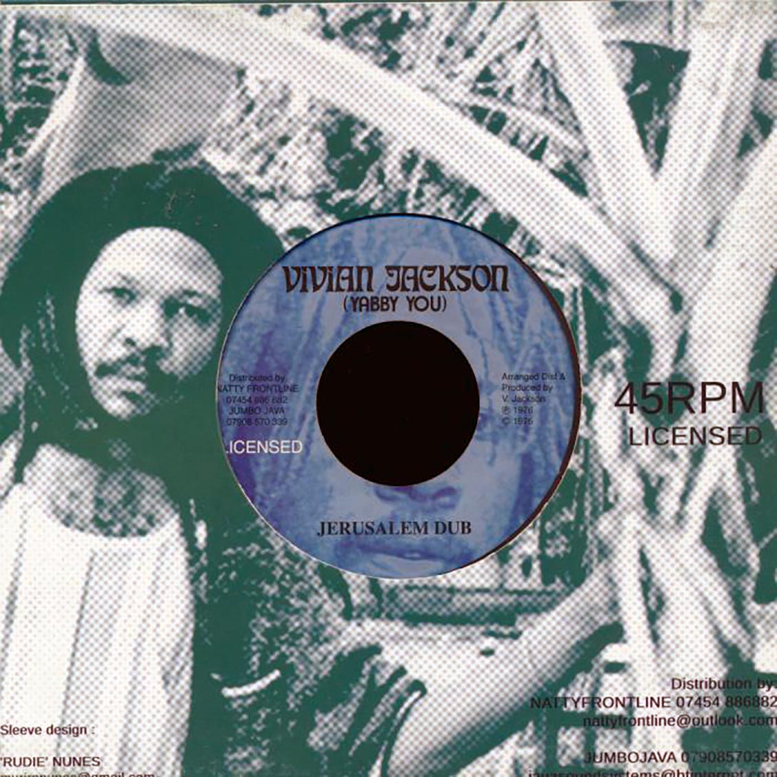 Yabby U - Walls Of Jerusalem  /  Version